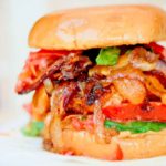 Chicken Burger with Bacon