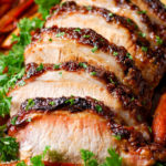 Brown Sugar Pork Loin with Carrots and Potatoes