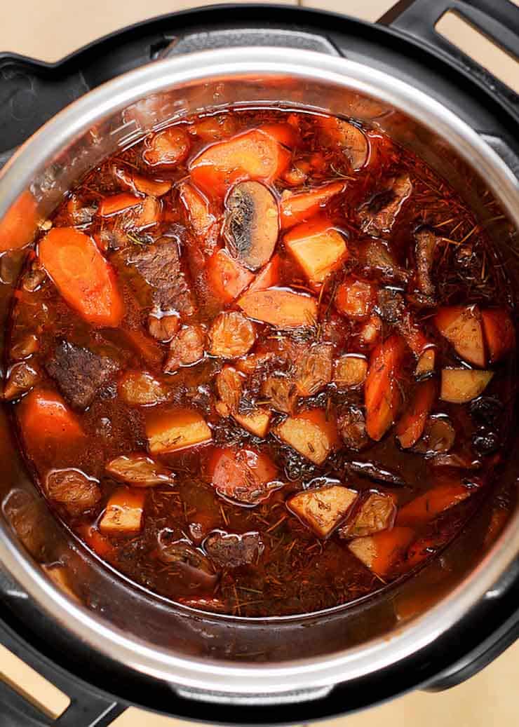 Irish Instant Pot Beef Stew