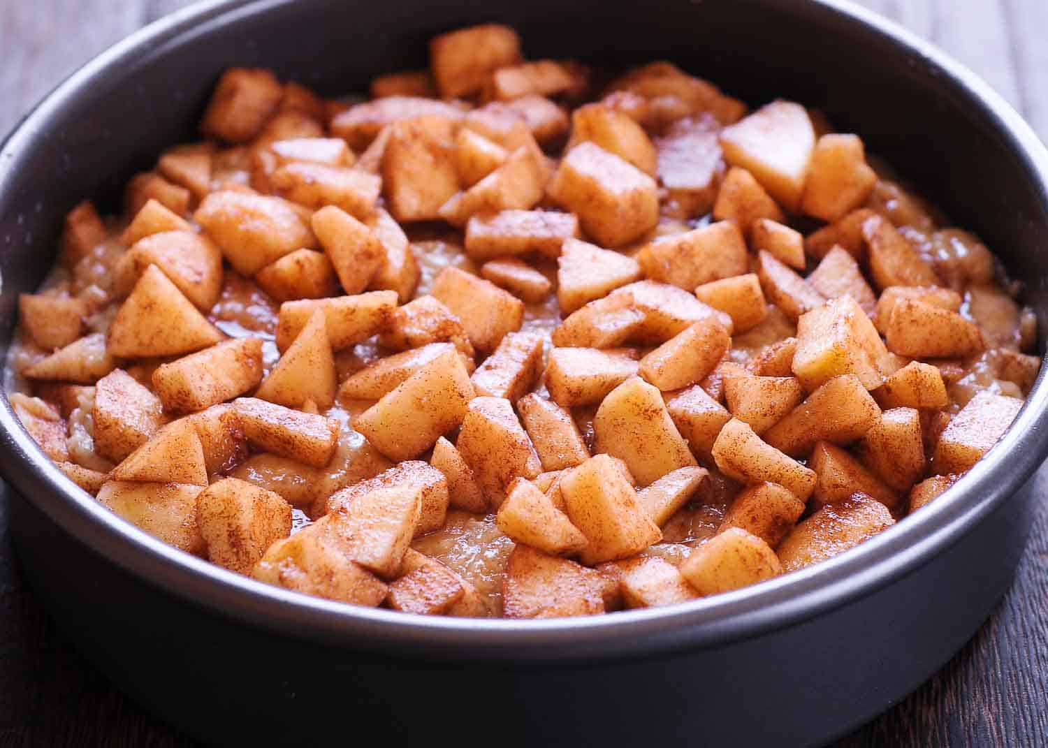 Instant Pot Apple Cinnamon Cake