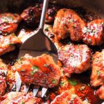 sweet and salty boneless chicken thighs