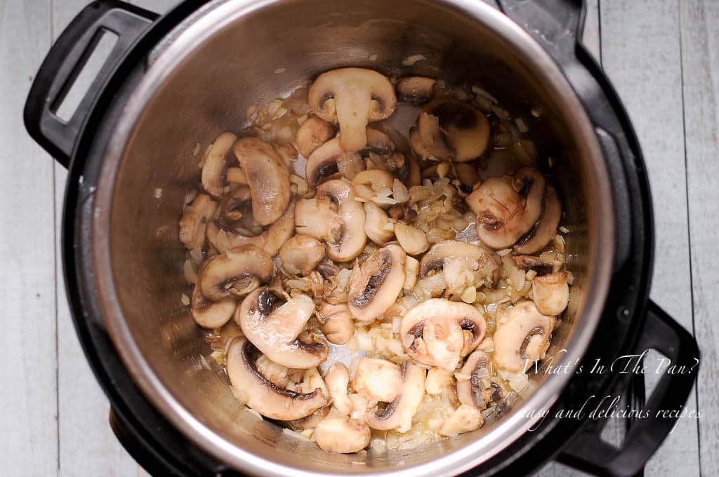 Instant Pot Pork Chops in Mushroom Gravy