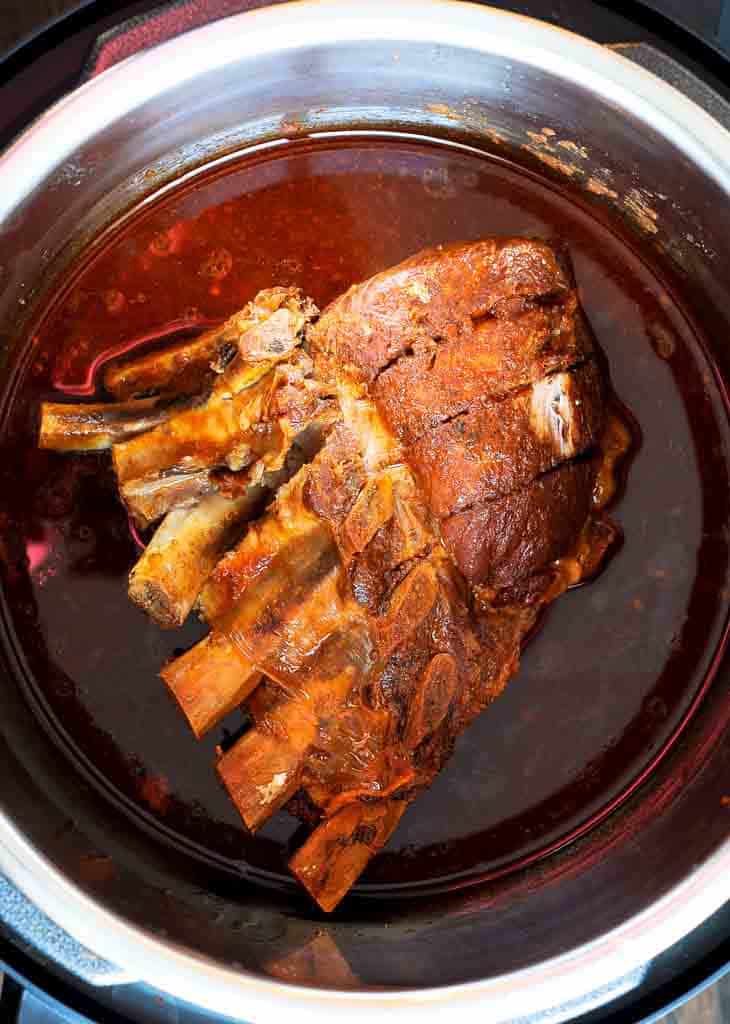 Instant Pot Country Style Ribs in BBQ Sauce