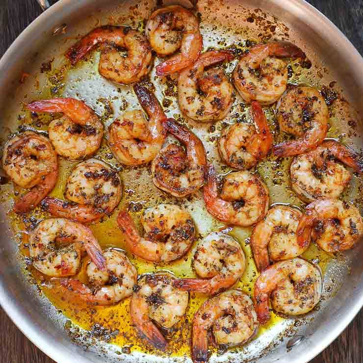 How To Cook Shrimp On The Stove What S In The Pan