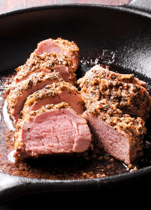 Baked Pork Tenderloin With Mustard Garlic And Herbs What S In The Pan,Knife Sharpener Block