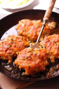 Cheddar Baked Pork Chops