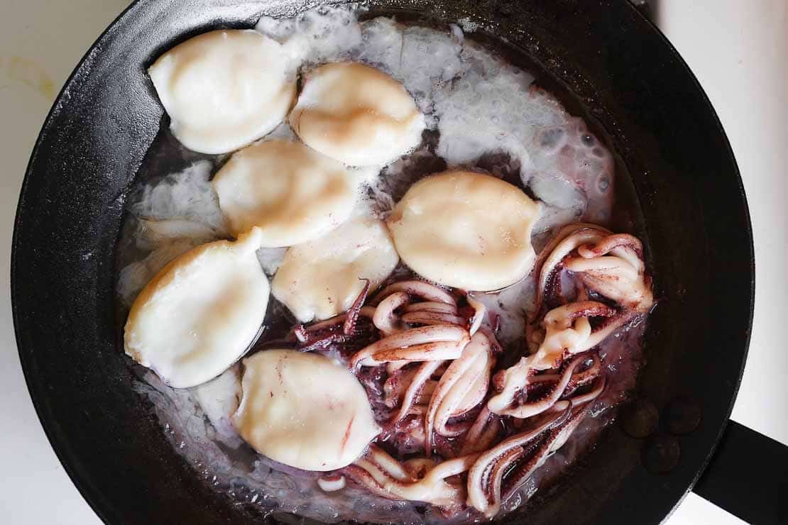 How to cook calamari