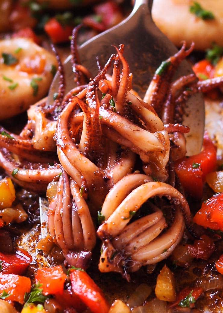 How to cook calamari