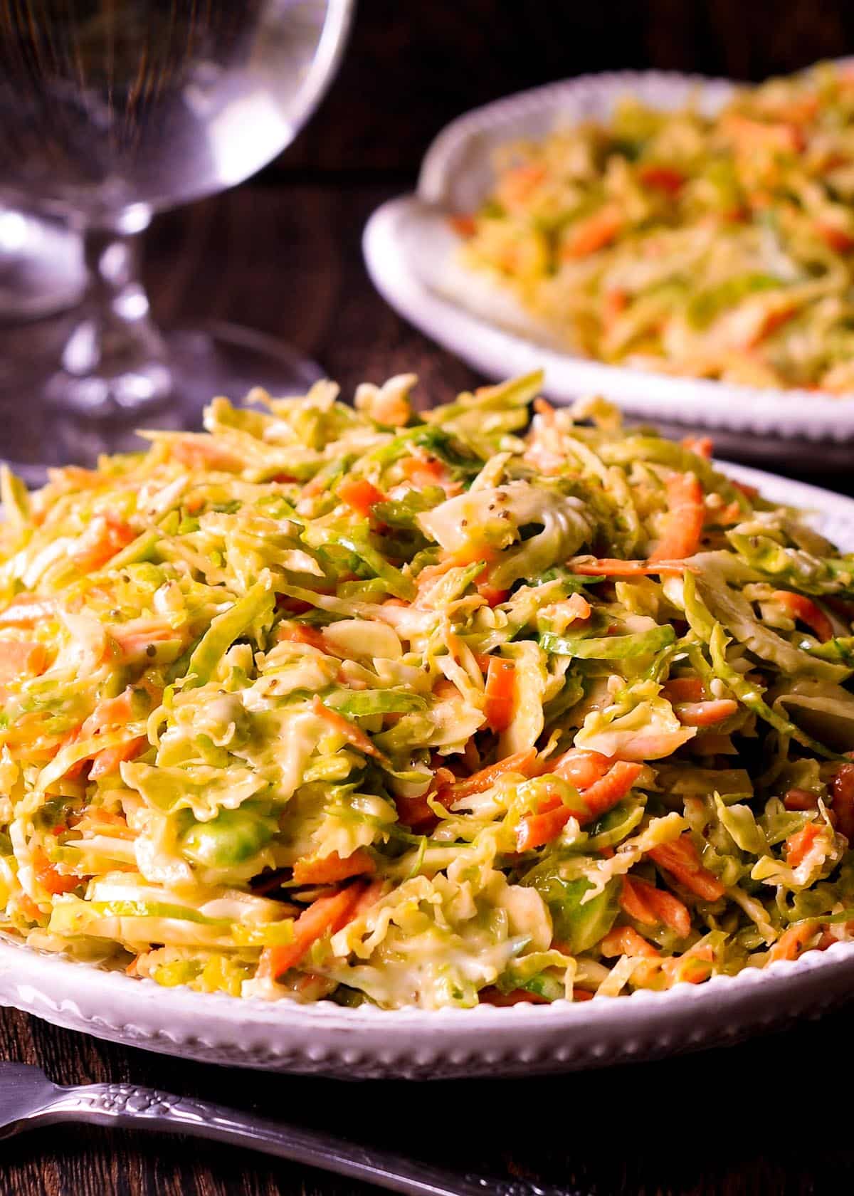 Brussels Sprouts Coleslaw