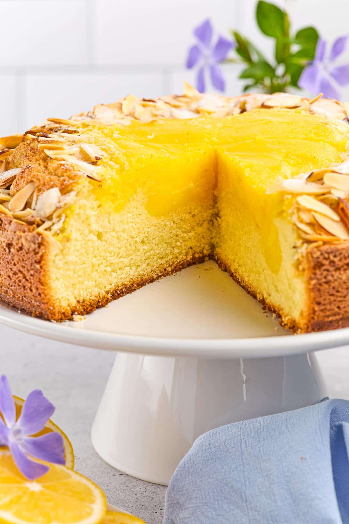 Lemon Curd Cake