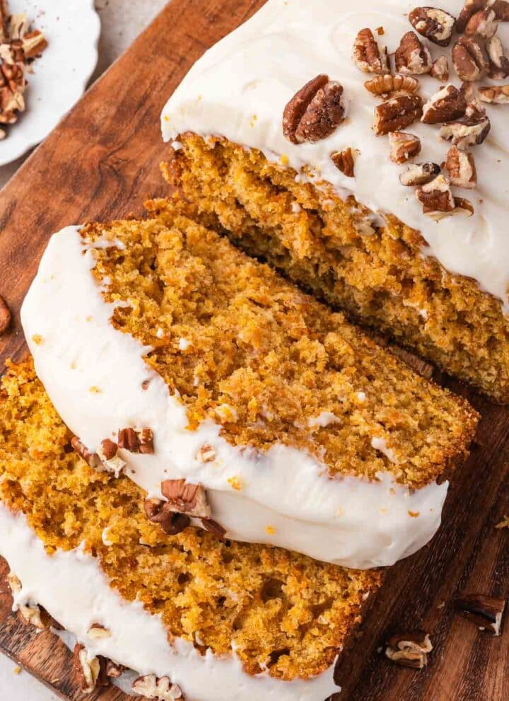 carrot cake loaf