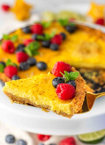 French Style Berry Custard TArt