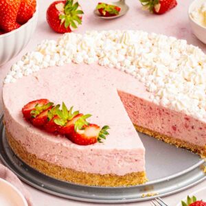 Strawberry Icebox Pie