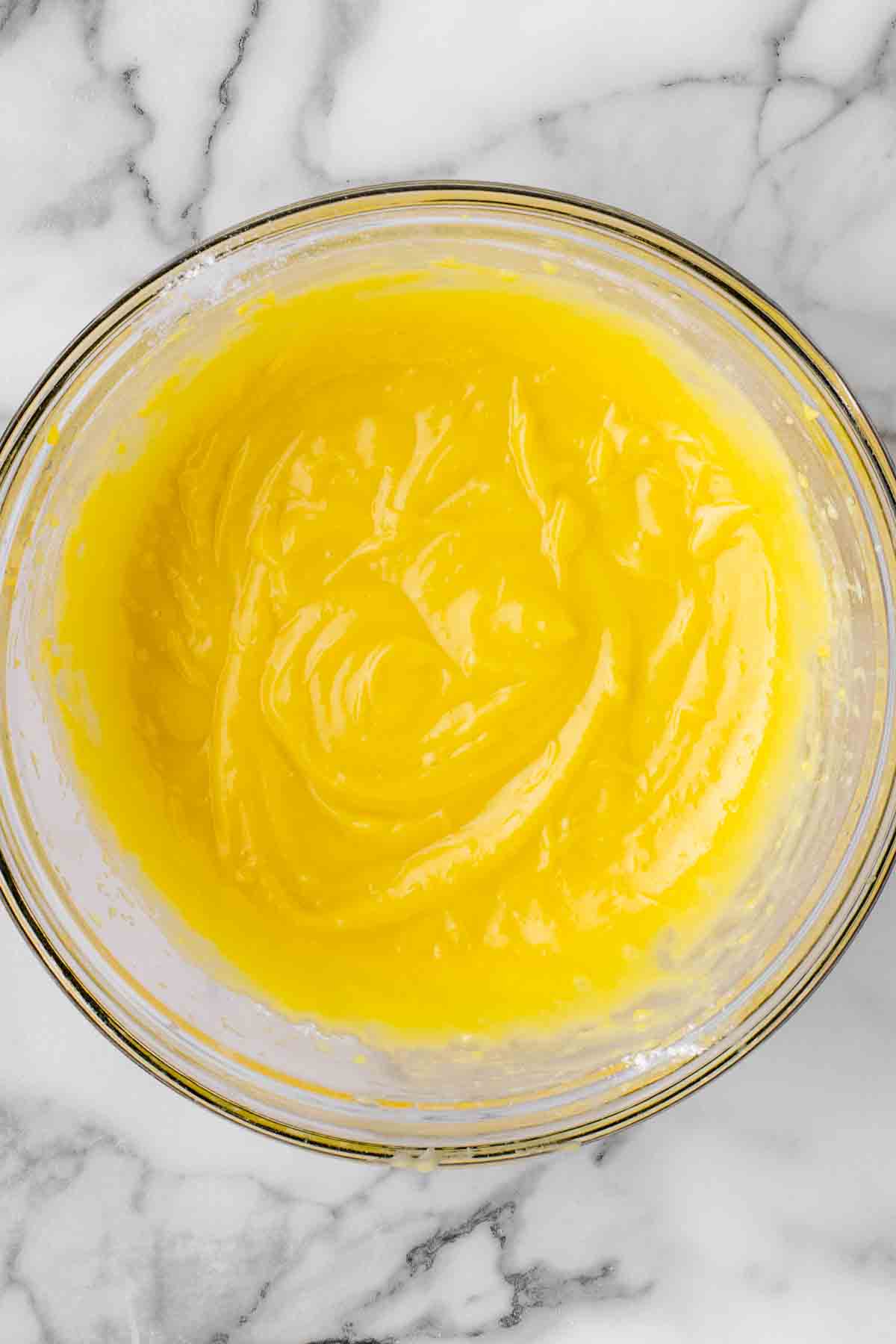 yellow vanilla coconut filling
