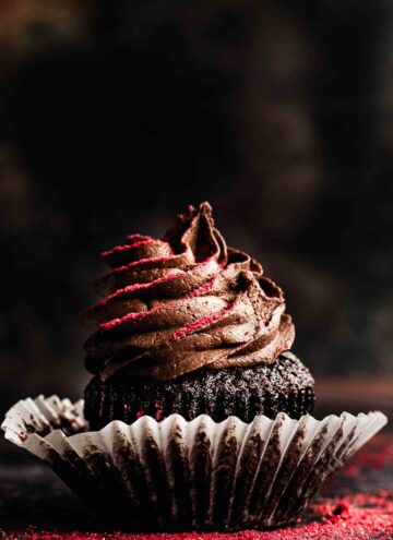 Chocolate Raspberry Cupcakes