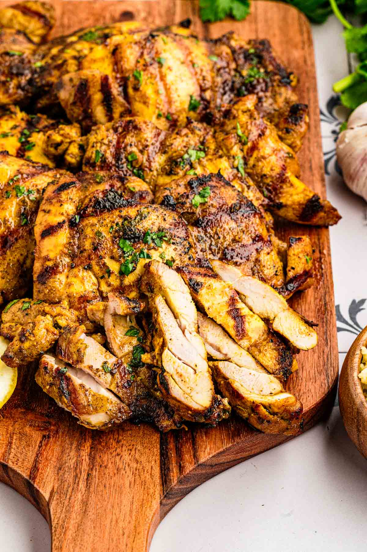 Grilled Moroccan Chicken
