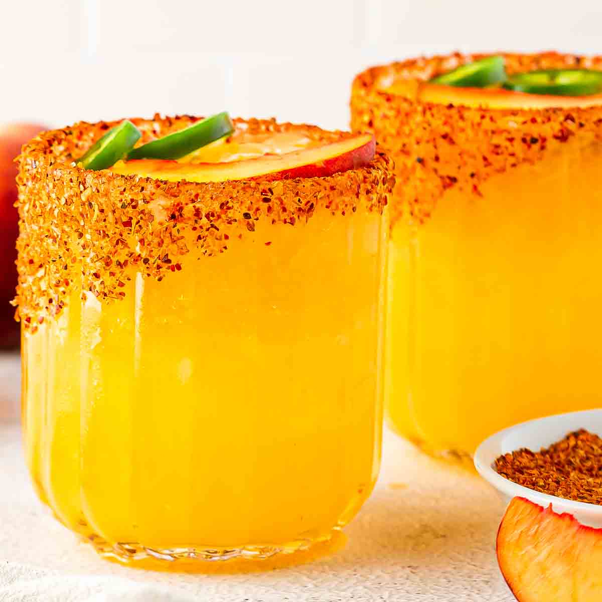 Spicy Peach Margarita