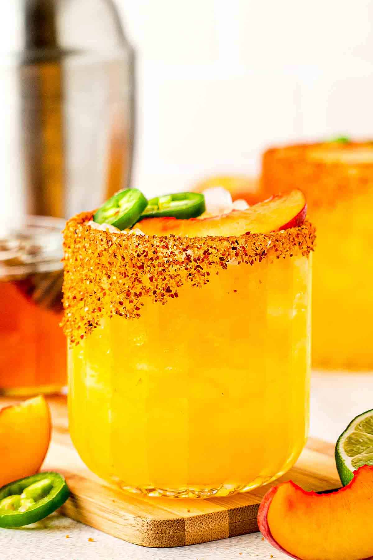 Spicy Peach Margarita