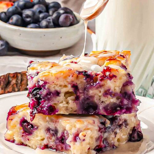 Blueberry Swim Butter Biscuits