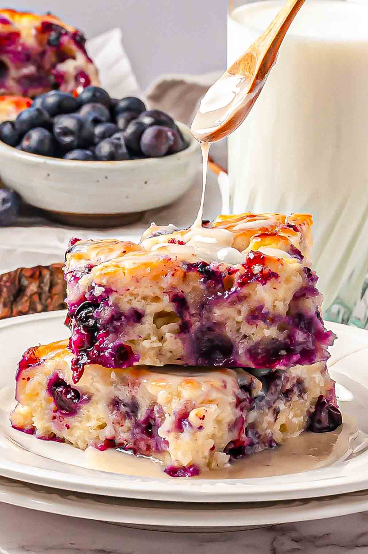 Blueberry Swim Butter Biscuits