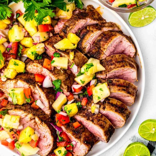 Pork Tenderloin with Pineapple Salsa