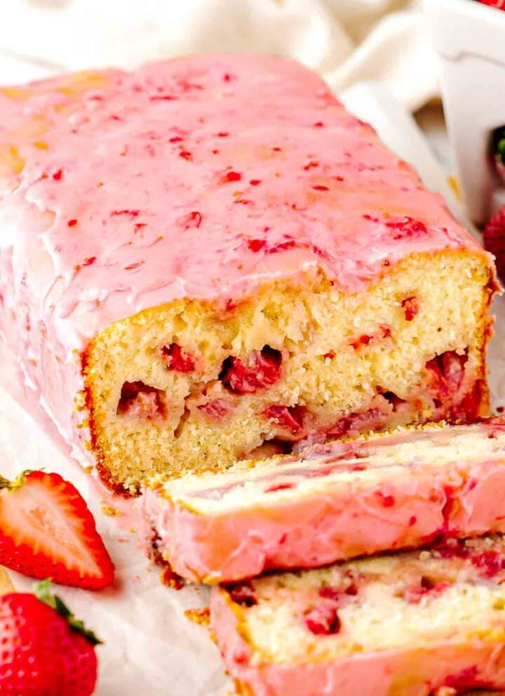 Strawberry Pound Cake