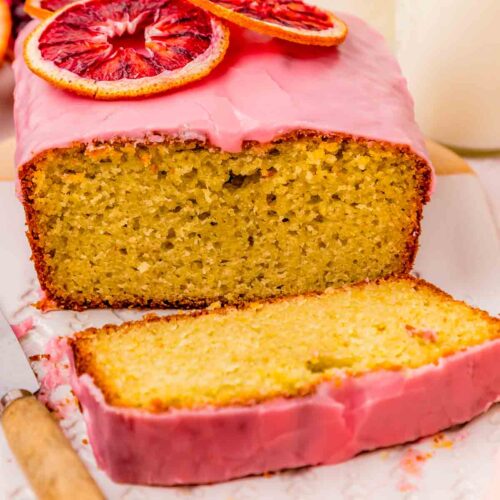 blood orange loaf cake