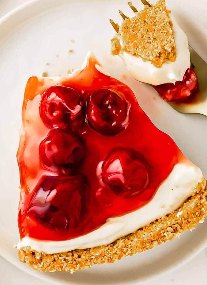 No bake cherry cheesecake