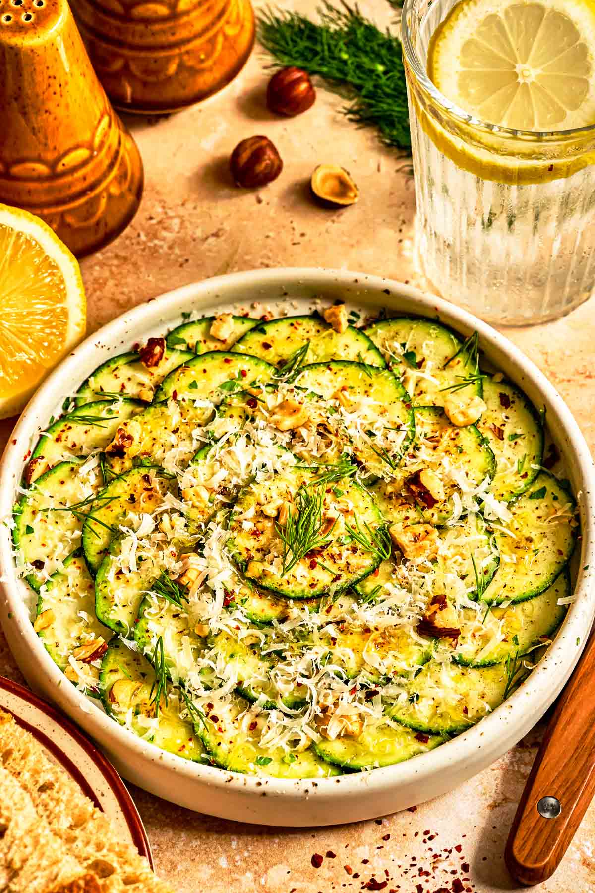 zucchini carpaccio