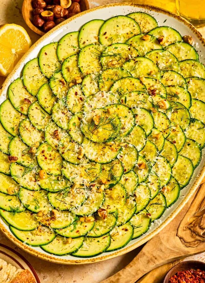 zucchini carpaccio