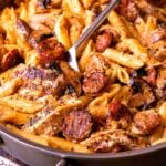 Cajun Chicken and Sausage Pasta