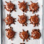 Chocolate Spiders for Halloween