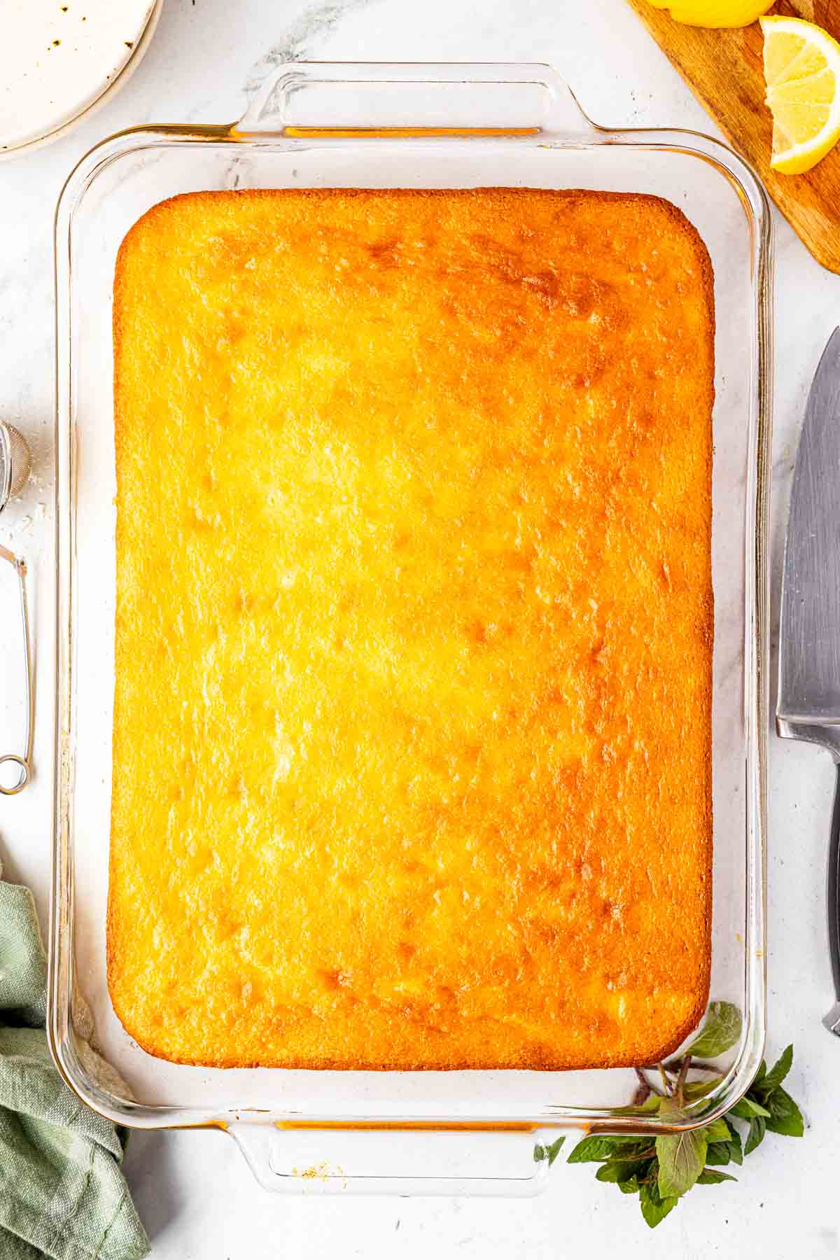 2 ingredient lemon bars process shot 4