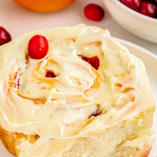 Cranberry Orange Rolls