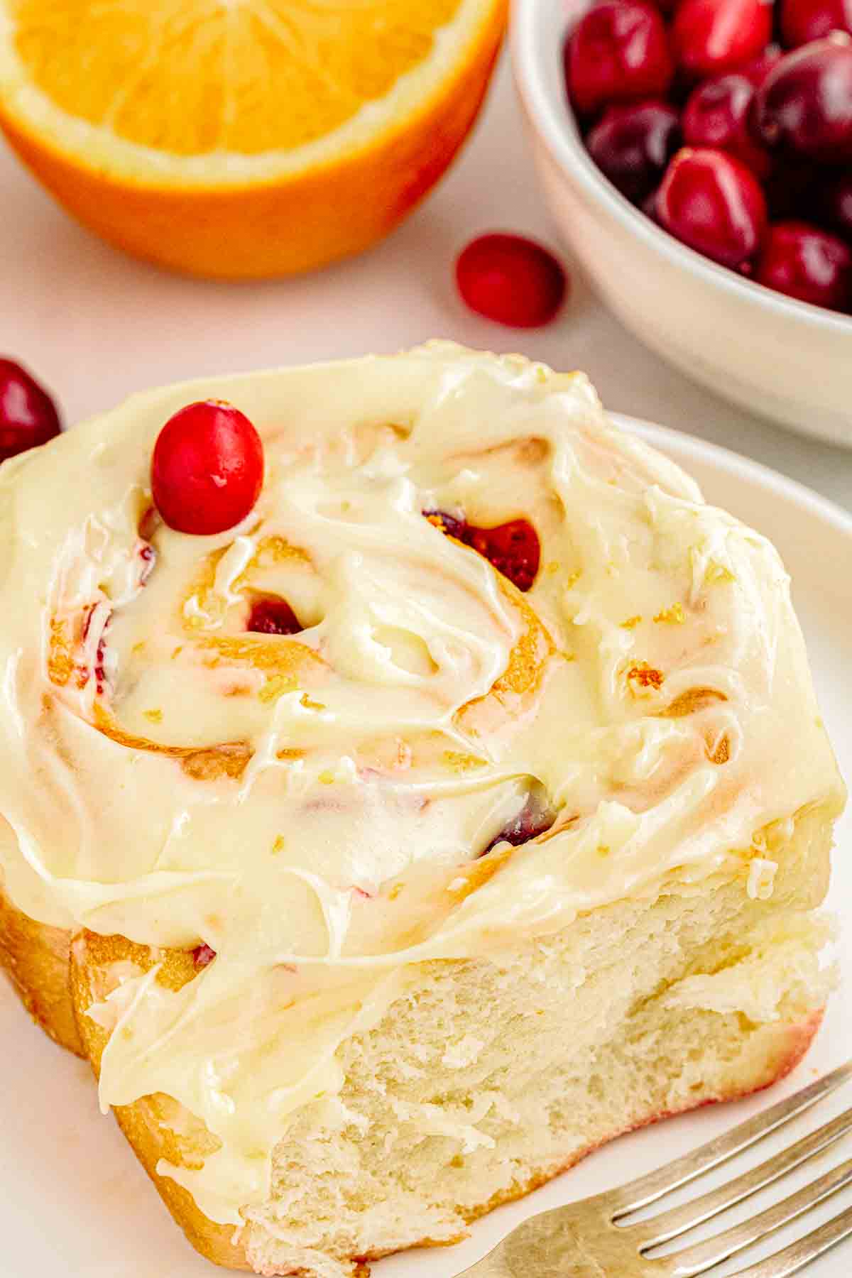 Cranberry Orange Rolls