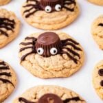 Peanut Butter Spider Cookies