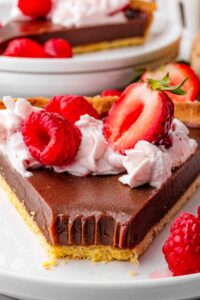 chocolate ganache tart