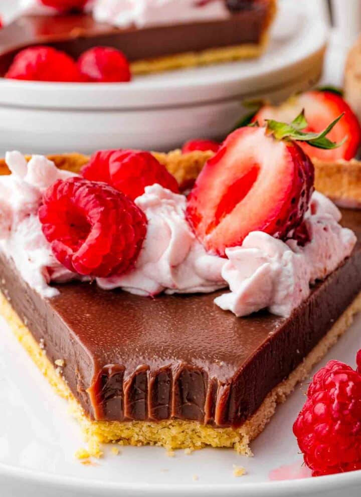 chocolate ganache tart