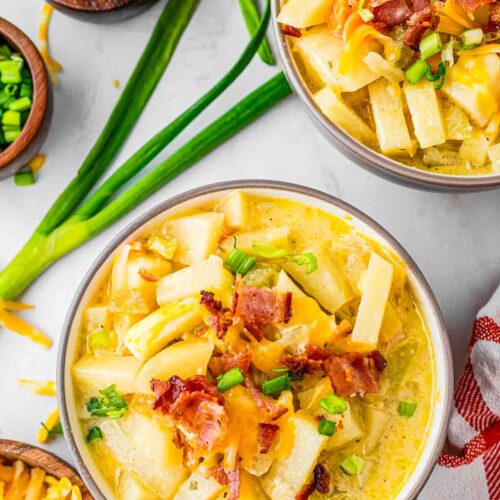 slow cooker potato soup
