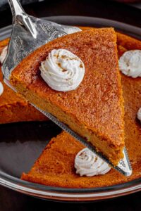 Pumpkin impossible pie