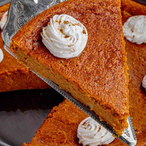 Pumpkin impossible pie