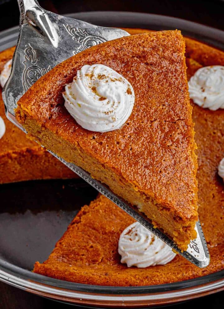 Pumpkin impossible pie
