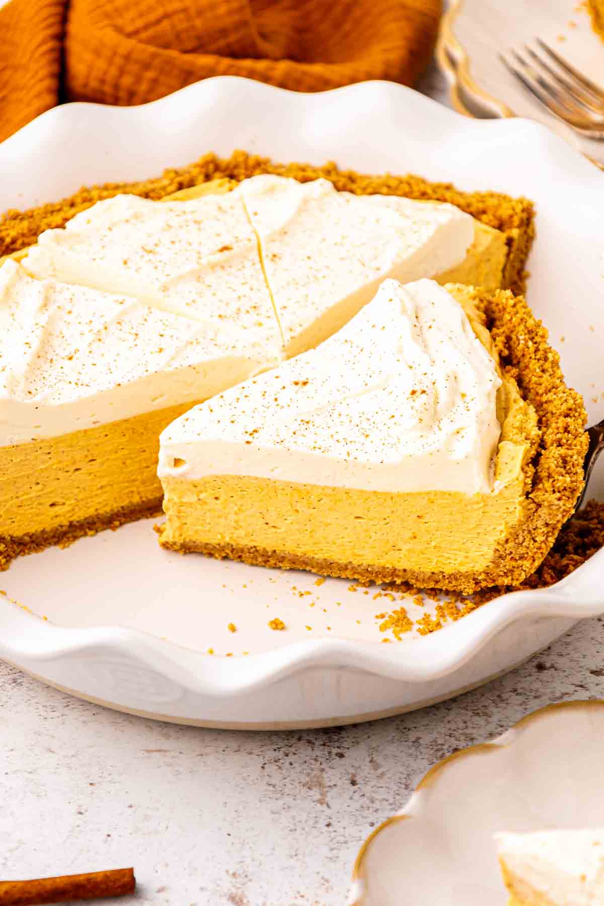 no bake pumpkin pie
