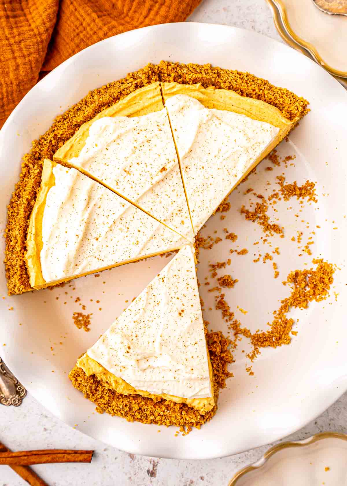 no bake pumpkin pie