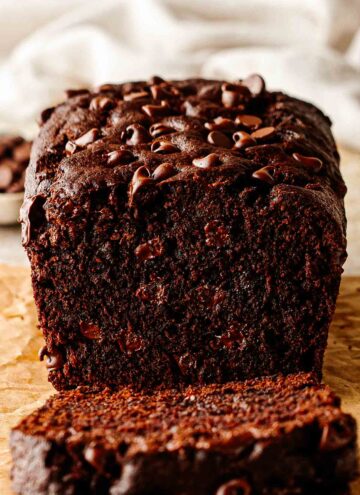 double chocolate banana bread