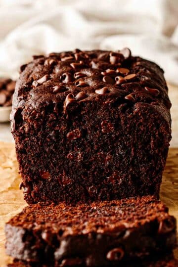 double chocolate banana bread