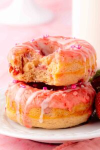 strawberry donuts