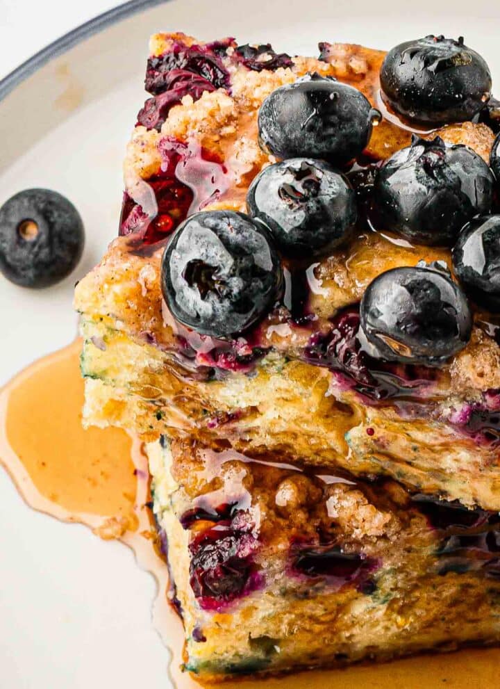 blueberry pancake casserole