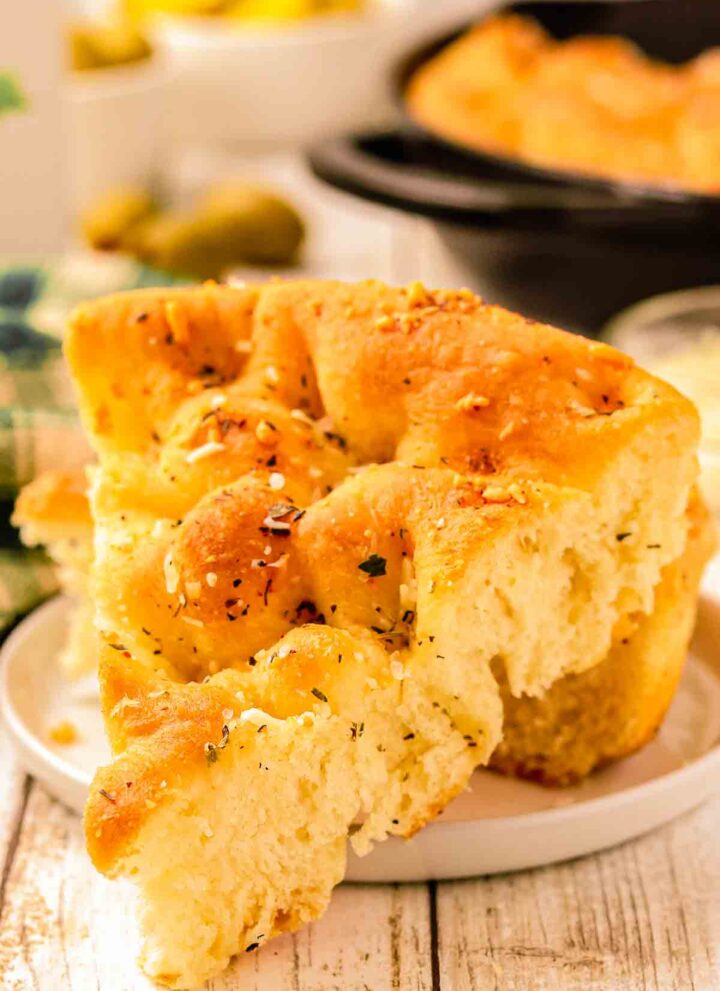 skillet foccacia