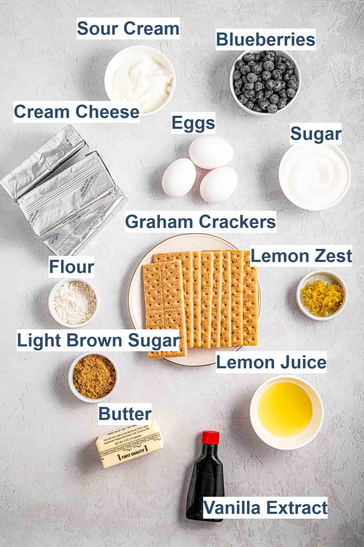 blueberry lemon cheesecake